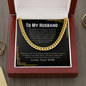 To My Husband - Cuban Link Necklace - No Matter What Happens